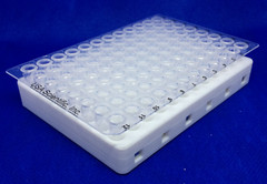 Magnetic beads separator rack for Ampure beads made in 96 wells plate format