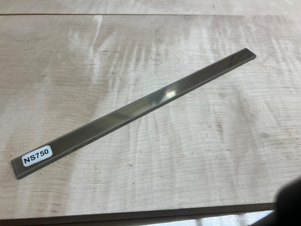 C752 18% Nickel Silver Flat Bar 5/32” x 3/4” x 12” Knife making milling stock