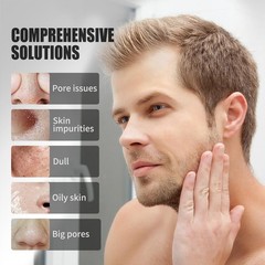 JVR Peel Off Face Mask, Blackhead Remover for Men, Charcoal, Deep Cleansing