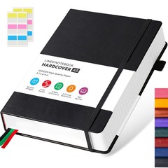 Hardcover Lined Notebook Journal For Writing 320 Pages Leather Thick College NEW