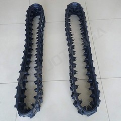 2Pcs 180x72x37 Rubber Tracks For Chinese Mini Excavators