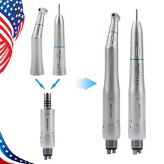 Dental Internal Water Low Speed Handpiece Contra Straight Air Motor 4H Kit EI-M4