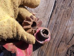 International IH grain drill planter bracket w/ drive gear sprocket 3569AB