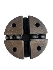 Pratt 4.5” (115 mm) 4-Jaw Lathe Chuck with Pulley and draw bar MADE IN ENGLAND