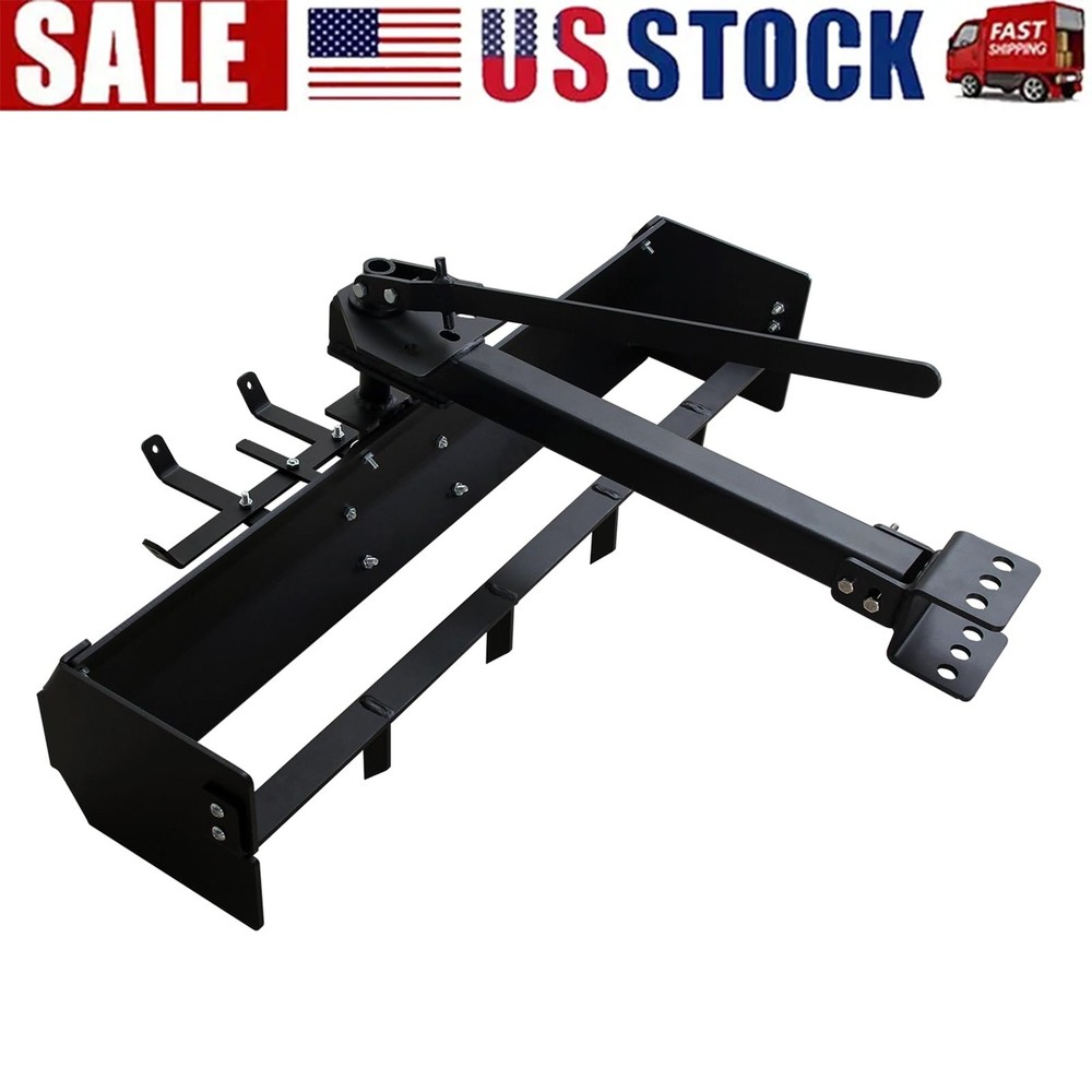 Heavy Duty Box Scraper Attachment 42 Inch Tow Behind Grading & Leveling Tool