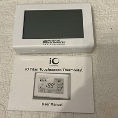 iO HVAC Controls UT32 Thermostat “Mission Mechanical” NWOB