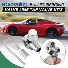 BPV-31 Bullet Piercing Valve Line Tap Valve Kits, Adjustable Valve for 1/4 In…