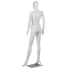 70” PP Female Mannequin Full Body with Metal Base and Adjustable Head Arms Legs