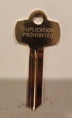 JET – Full Box – 50 Nickel Silver KEY BLANKS – Type M Keyway – 1A1M1-NS
