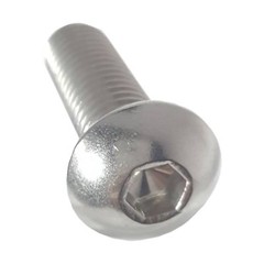 6-32 x 1-1/2″ Button Socket Cap Screw Allen Hex Drive Stainless Steel Qty 1000