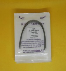 10Pcs/Pack Dental Super Elastic NITI Arch Wires Orthodontic Round Ovoid Form