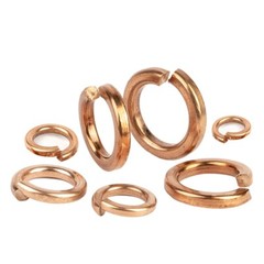 Copper Spring Lock Washers Bronze Square Coil Section M2M3M4M5M6M8M10M12M14-M22