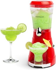 64 Oz Red Margarita & Slush Maker – Powerful Blender for Daiquiris & Smoothies