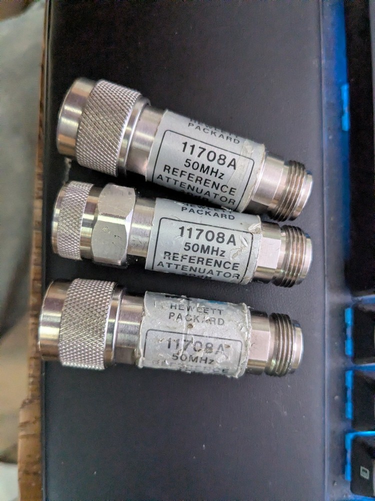 Hewlett Packard 11708A Reference Attenuator 50 MHz Frequency/Attenuation Range