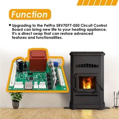 RANHAOYUYUL SRV7077-050 Circuit Control Board 115/120V AC Fit for PelPro PP130 f