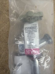 Everbilt 1/2 in x 12 in Brass Anti-Siphon Frost Free Sillcock Valve 104-519EB