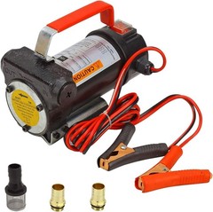 BLACKHORSE-RACING 12V DC Portable Electric Fuel Transfer Extractor Pump…
