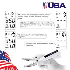 Dental LED Endo Motor 16:1 Contra Angle NEW / Apex Locator