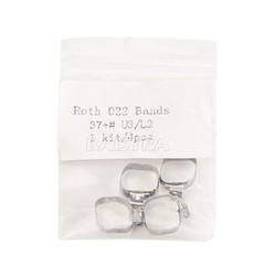 40 Pc Dental Orthodontic Buccal Tube Band U3/L2 Conv Roth 022 1st Molar 35#-39+#