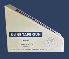 ULINE Industrial Tape Dispenser Gun Side Loader – 3 inches – Brand New! (H-596)