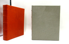 Address Book Leather Hardcover 6 Ring Binder Graphic Image GRAY Swirl