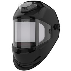 Panoramic 180 View Auto Darkening Welding Helmet True Color Welder Mask Hood