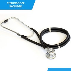 Blood Pressure Monitor Manual Aneroid Sphygmomanometer Stethoscope Black Sprague