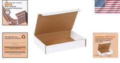 Reliable 50-Count Shipping Boxes – 9″L x 6.5″W x 1.75″H – Eco-Friendly Design