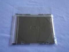 200 PCS BOPP SLEEVE W PEEL&SEAL FOR 5.2MM SLIM CD CASE OPPPP5-S FREE SHIPPING