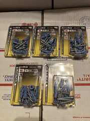 Triple Grip 172R 10 x 1-1/2 in. Anchors with Screws – 5 pack 10 in each pack