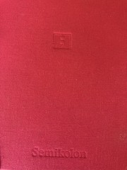 Yoga with Adriene FWFG Semikolon Grand Voyage /A5 Bound Linen Blank Book, Pink