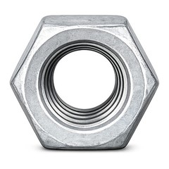 5/8″ Hot Dipped Galvanized Hex Nut, Standard | Coarse Thread 13 TPI – Sandbaggy