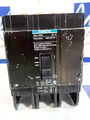 Siemens BQD330 30 Amp 480 VAC 3 Pole Type BQD Bolt On Breaker – TESTED