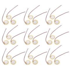 35 PCS Piezoelectric Sounder Buzzer Transducer Electronic Alarm Element