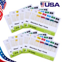 Dental Absorbent Paper Points/Gutta Percha Points For Eododontic Root Canal