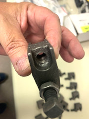 BEAM CLAMP STEEL FOR 3/8 THREADED ROD MAX BEAM THICKNESS 5/8 X 14