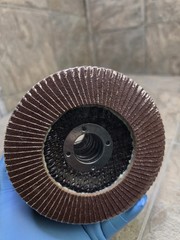 GAP ZF 120 Flap Discs 4 1/2″x7/8″ Arbor Type 27 AF120 Grit Max 13300 RPM 10pc