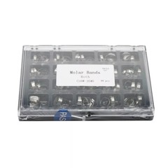Dental Orthodontic Bands with Buccal Tube 1st Molar Roth MBT 0.022 16#-35# U2L1