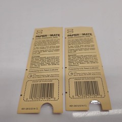Paper Mate Jumbo Powerpoint Refill 491-04-5-514-CL Blue Medium Lot 2