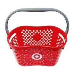Target Full Size Basket Handle Red Bullseye Logo Shopping Consumer Cosplay