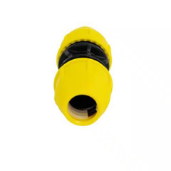 NEW Durable Underground Yellow Poly Gas Pipe Coupler 1/2in IPS DR 9.3