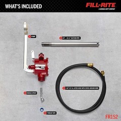 Fill-Rite FR152 Fuel Transfer Piston Hand Pump NEW 🔥