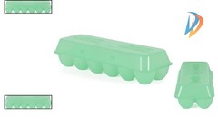 Hand Wash Only 12-Egg Air-Tight Container with Lid – Reusable & Lightweight