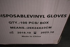 Monogram Disposable Vinyl Gloves Case Pack Medium Powder Free Case Pack 1000