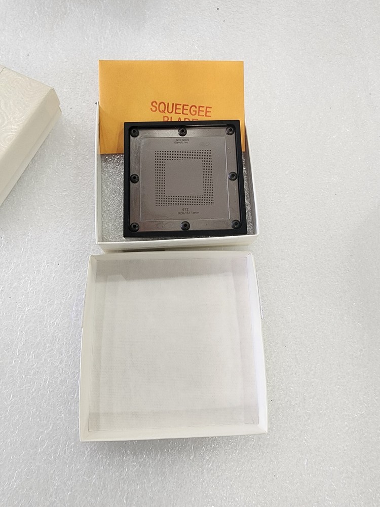 Mini Micro Stencil BGA672 020/6/1 Screen