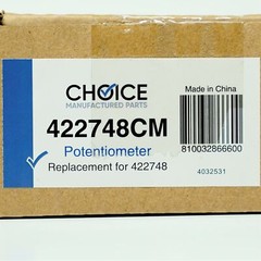 Choice Parts 422748 for Bosch Range Potentiometer 422748CM