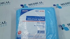 Dukal Isolation Gown Blue REF 301BL 10 Pack