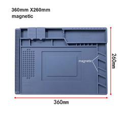Silicone Soldering Mat Pad Desk Platform for Welding Station Iron Phone PC Repai