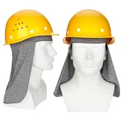 Hard Hat Sun Shade Neck Cover 2 Pack Cooling Skull Cap Elastic Quick Dry