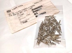 LAPP 11.2411 HD MC Silver Stamped & Formed Pin #26-20 AWG Dia 1.6 mm – Lot of 75